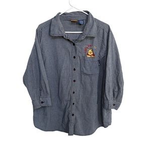 Vintage Winnie The Pooh Women’s Button Up